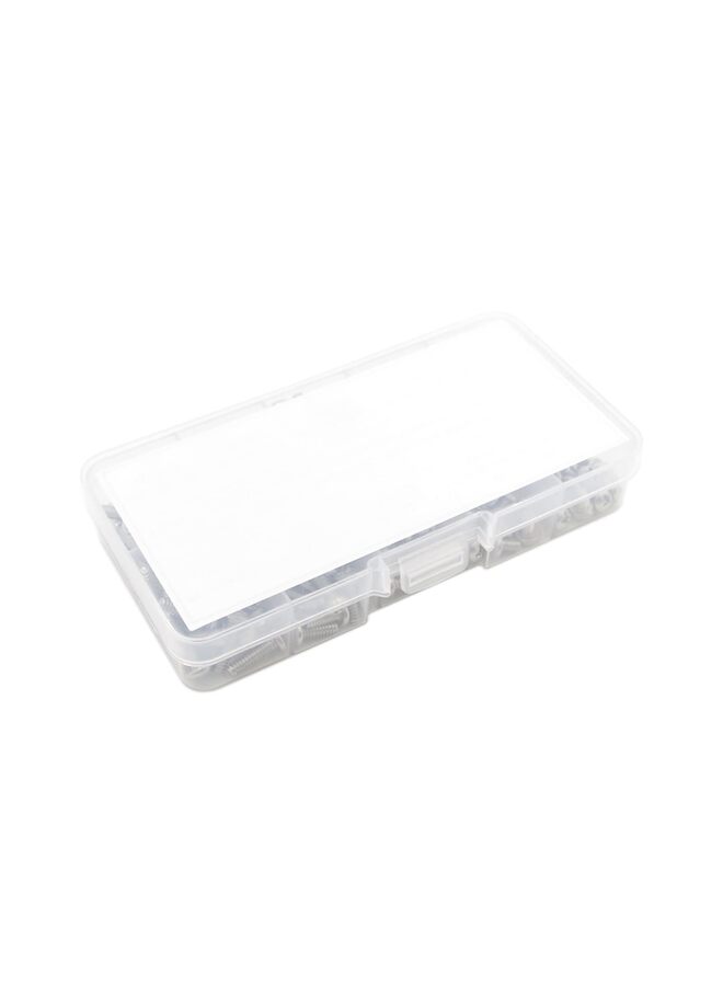 LAMAY 260PCS #6-32 Stainless Steel Phillips Pan Head Machine Screws Hex Nuts Flat Washers Assortment Kit (Size : 6-32) - Image 5